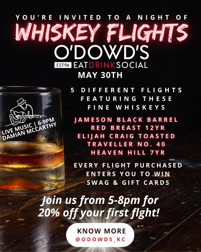 O'Dowd's Whiskey Flights Instagram Post
